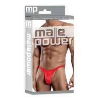 Male Power Red Satin Bong Thong