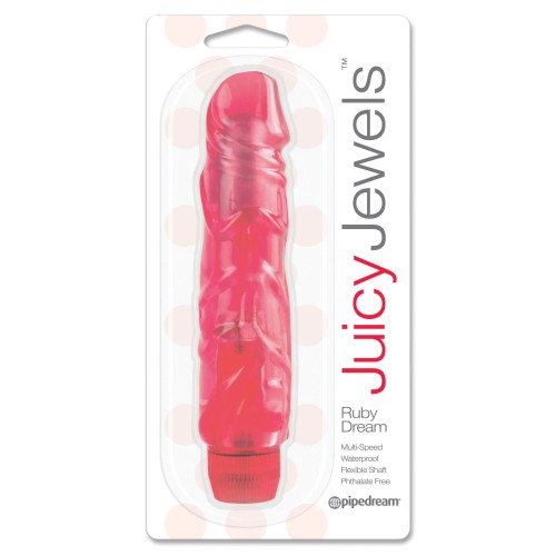 Vibrador Juicy Jewels Ruby Dream Rojo