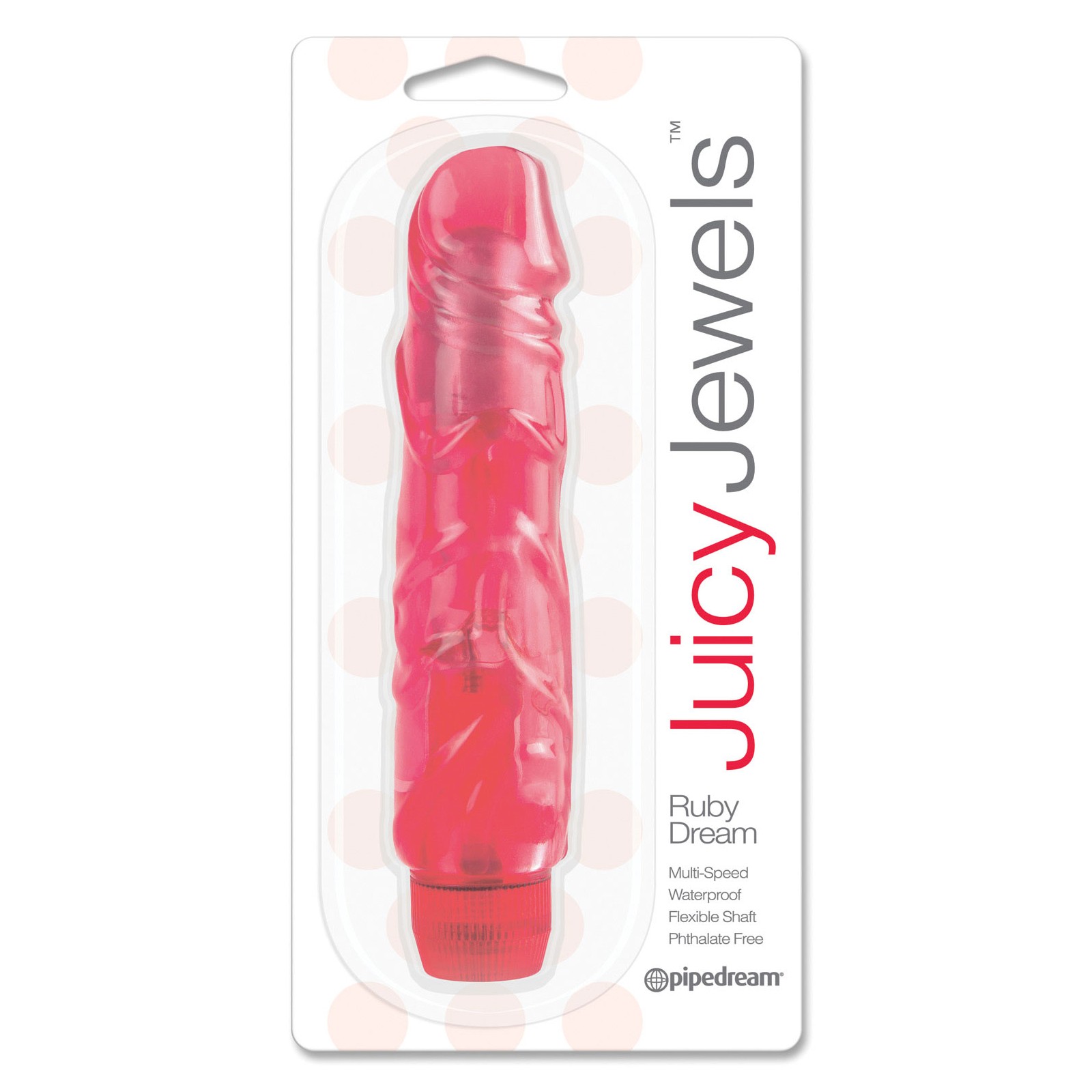 Vibrador Juicy Jewels Ruby Dream Rojo