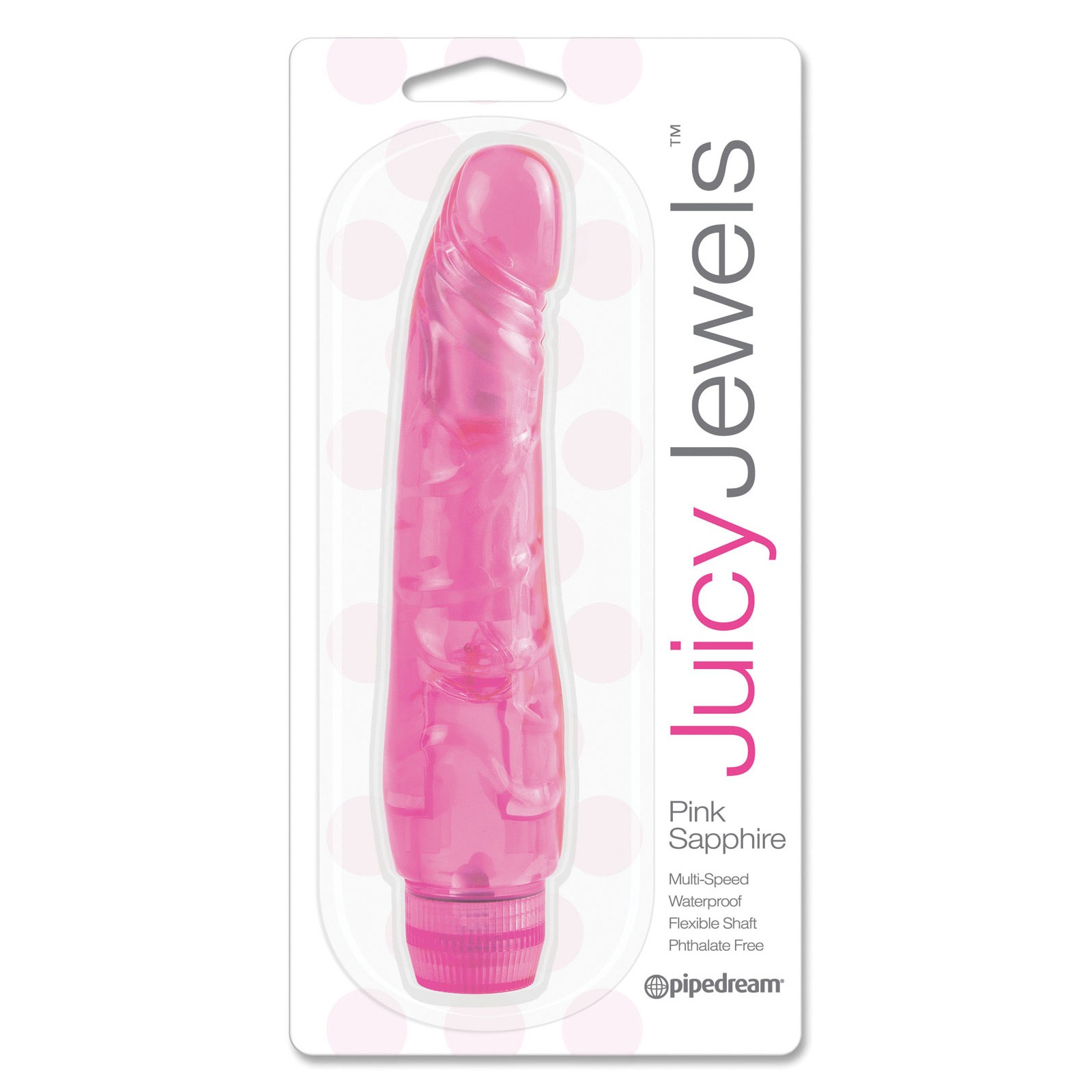 Juicy Jewels Pink Sapphire Vibrator for Intense Pleasure