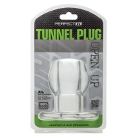 Innovative XL Clear Tunnel Butt Plug for Endless Play