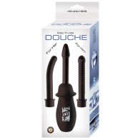 Easy To Use Unisex Anal Douche Black