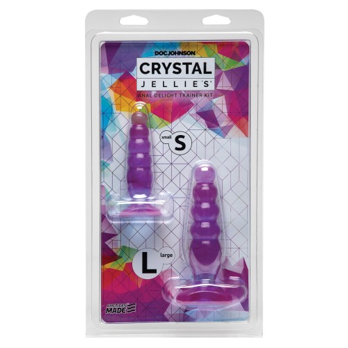 Crystal Jellies Anal Delight Trainer Kit for Beginners