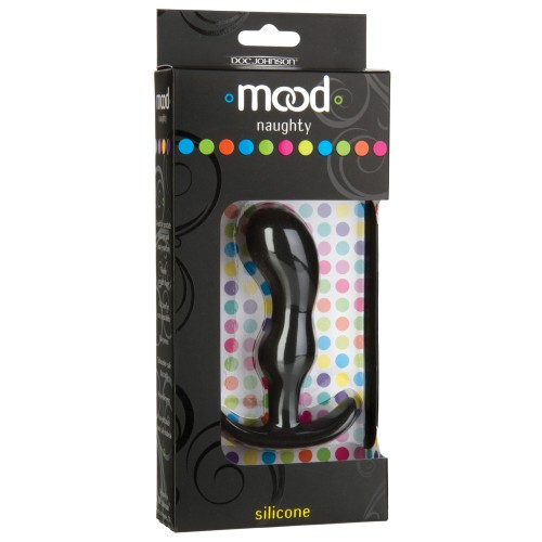 Mood Naughty 2 Butt Plug Medium - Black - Comfortable Design