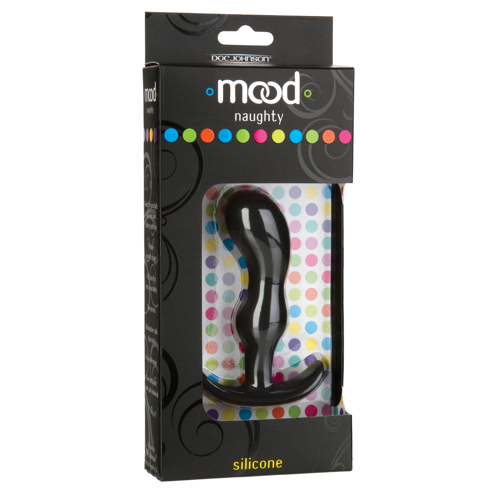 Mood Naughty 2 Butt Plug Medium - Black - Comfortable Design