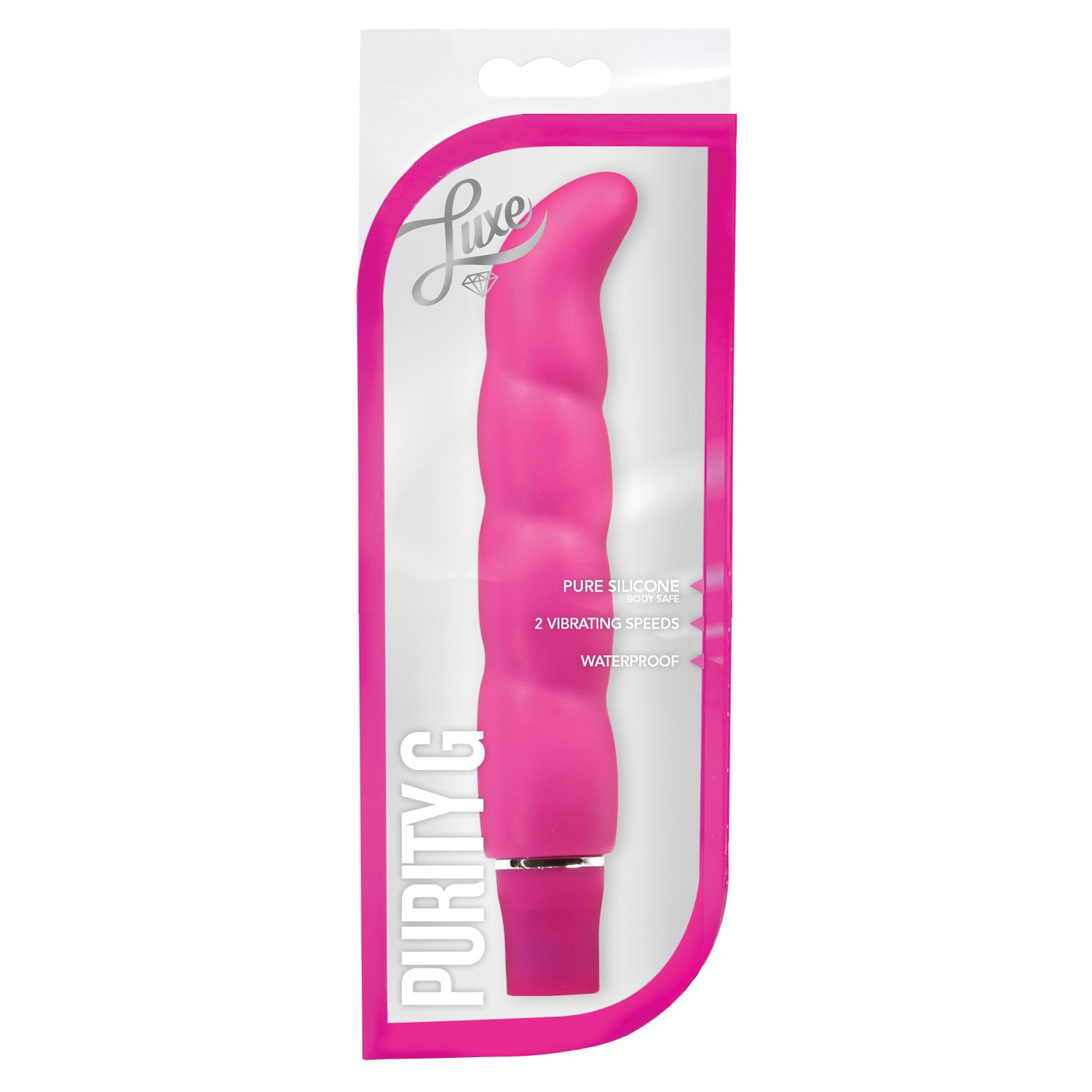 Blush Luxe Purity G Silicone Vibrator Pink