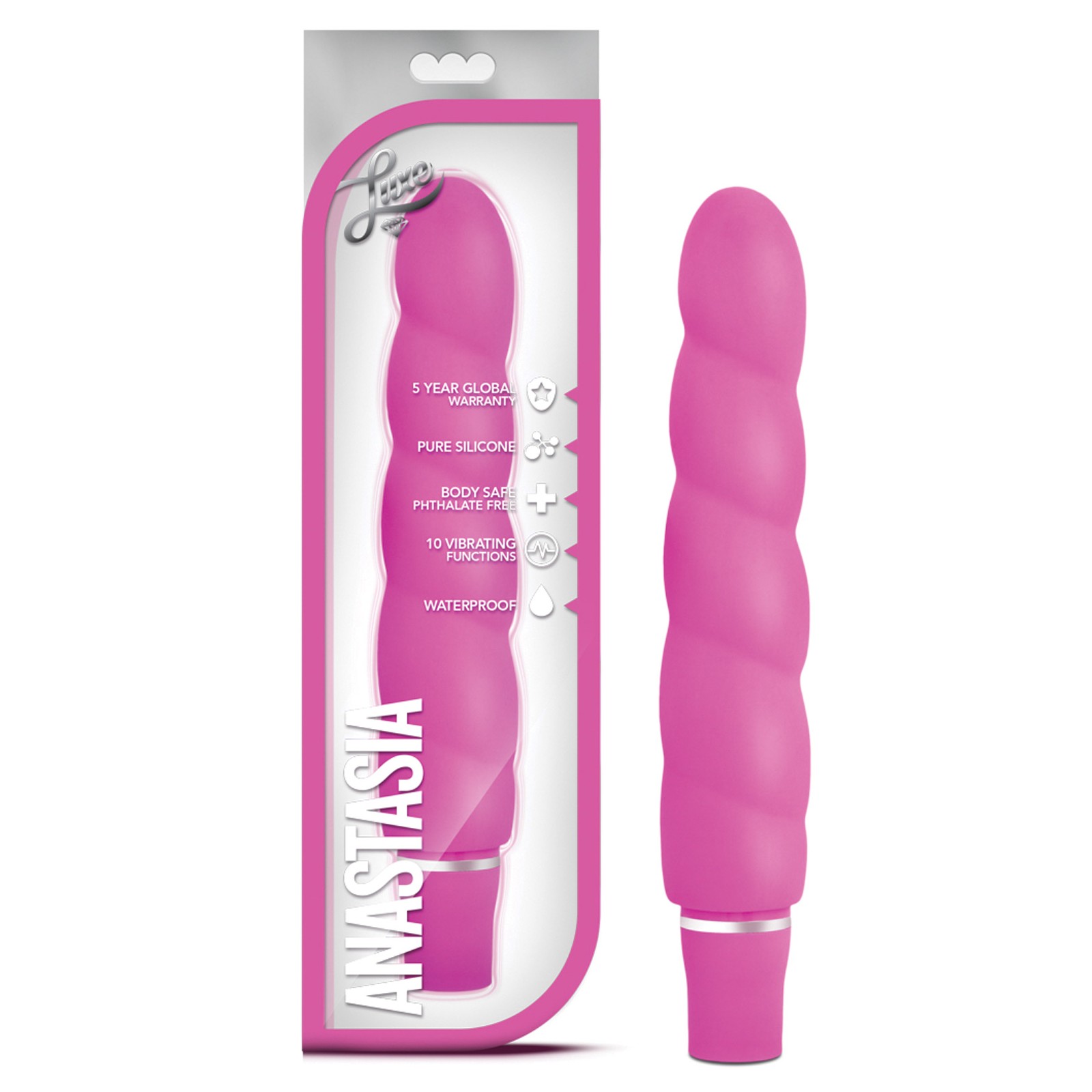 Blush Luxe Anastasia Vibrator - Luxurious Pleasure