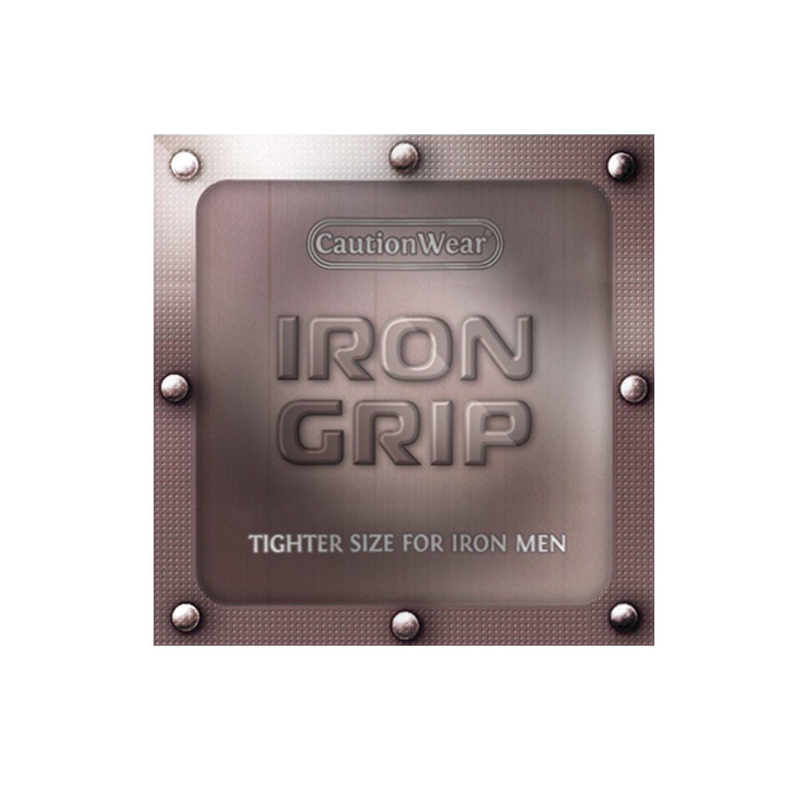 Caution Wear Iron Grip Snug Fit Condoms