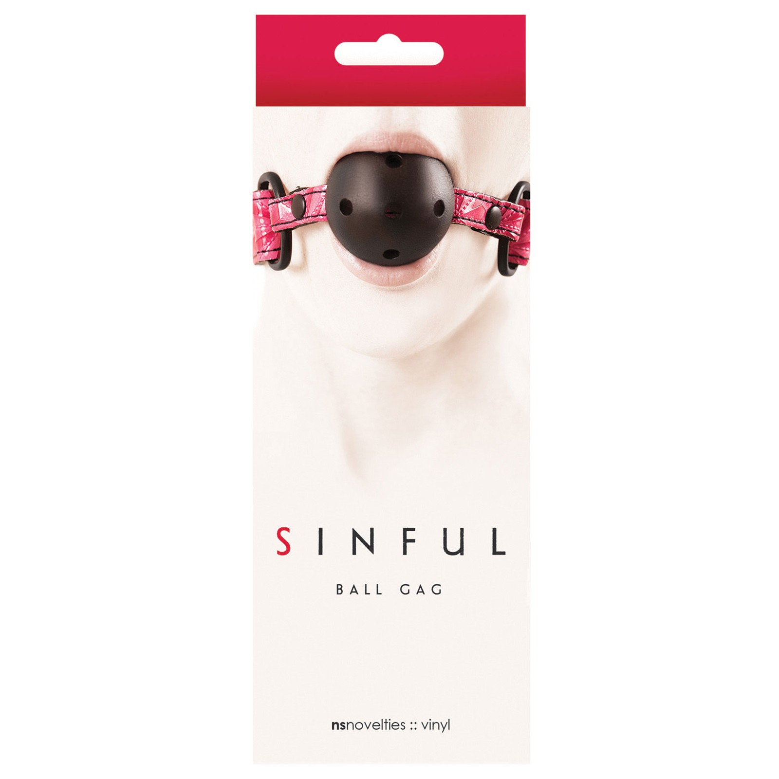 Sinful Ball Gag - Pink