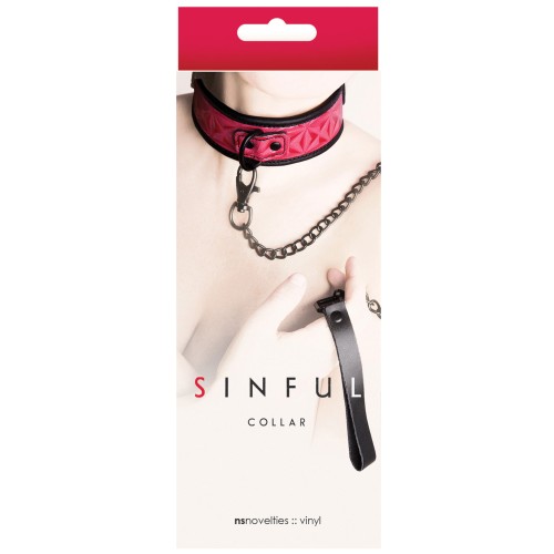 Collar Sinful Rosa - Enciende tu tiempo de juego