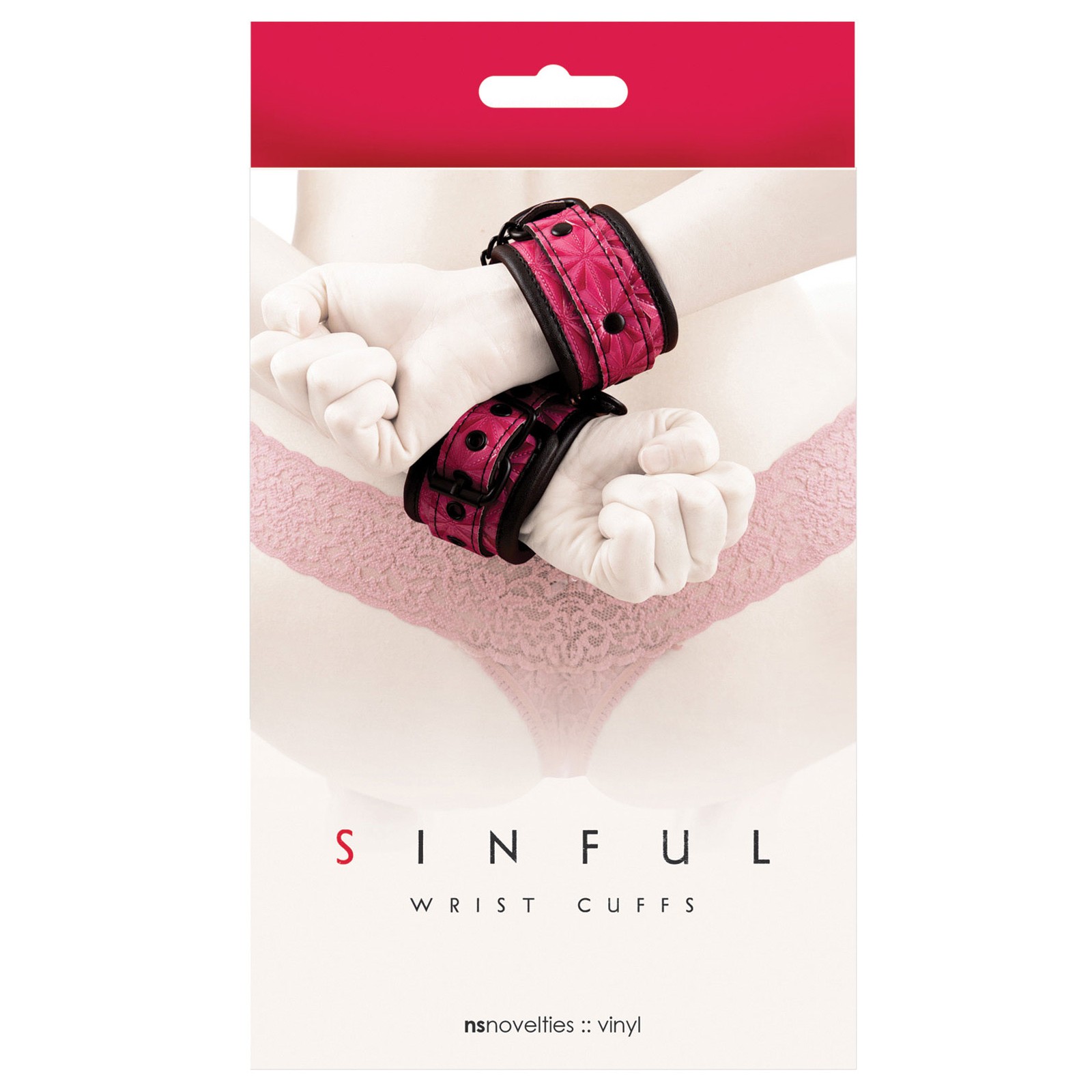 Sinful Pink Wrist Cuffs - Playful Restraints