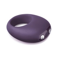 Je Joue Mio Cock Ring with Five Vibrations - Purple