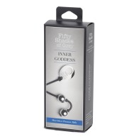 Fifty Shades Inner Goddess Silver Balls for Kegel Training