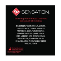 ID Sensation Warming Waterbased Lubricant 1 oz