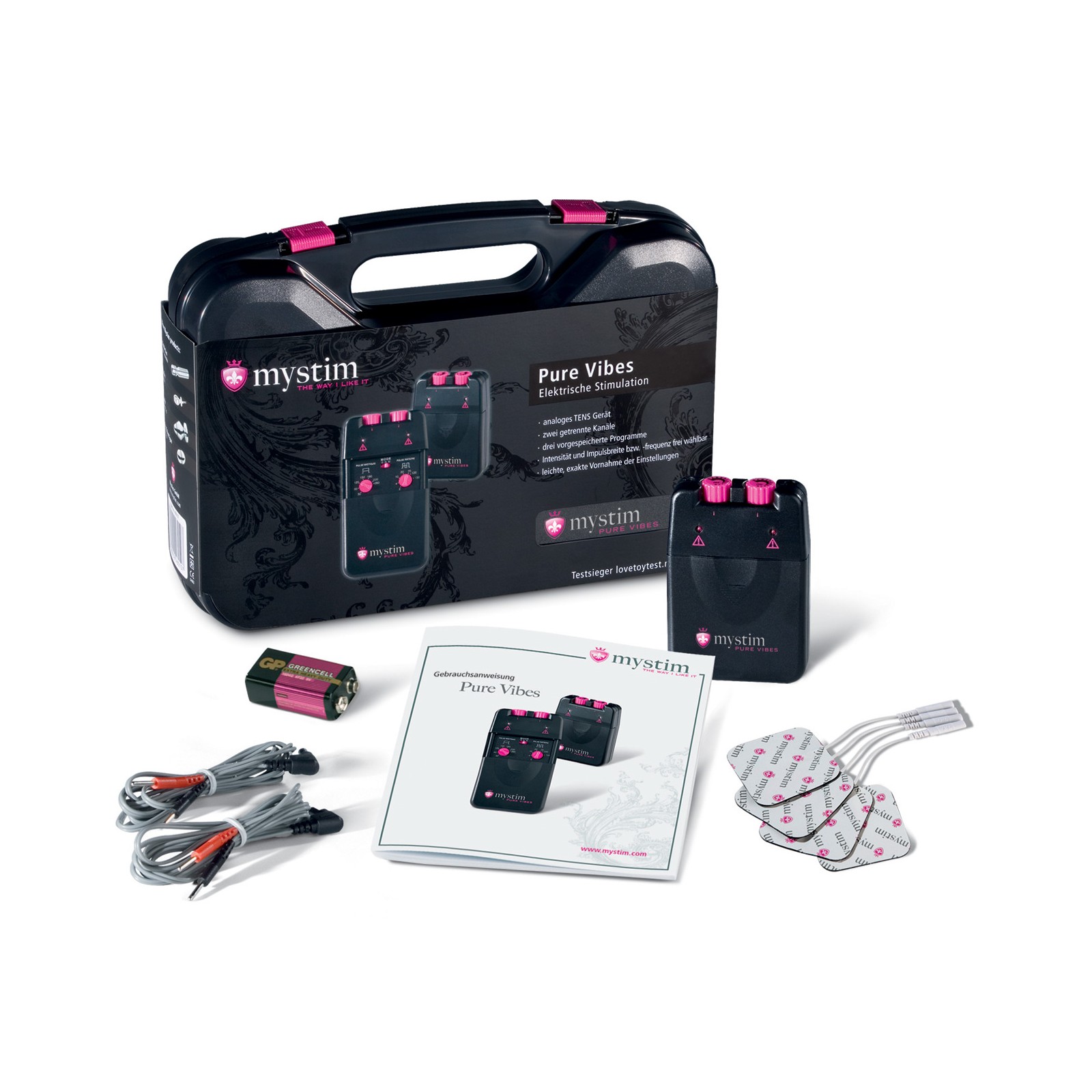 Mystim Pure Vibes Stimulator Kit