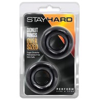 Blush Stay Hard Donut Rings Pack of 2