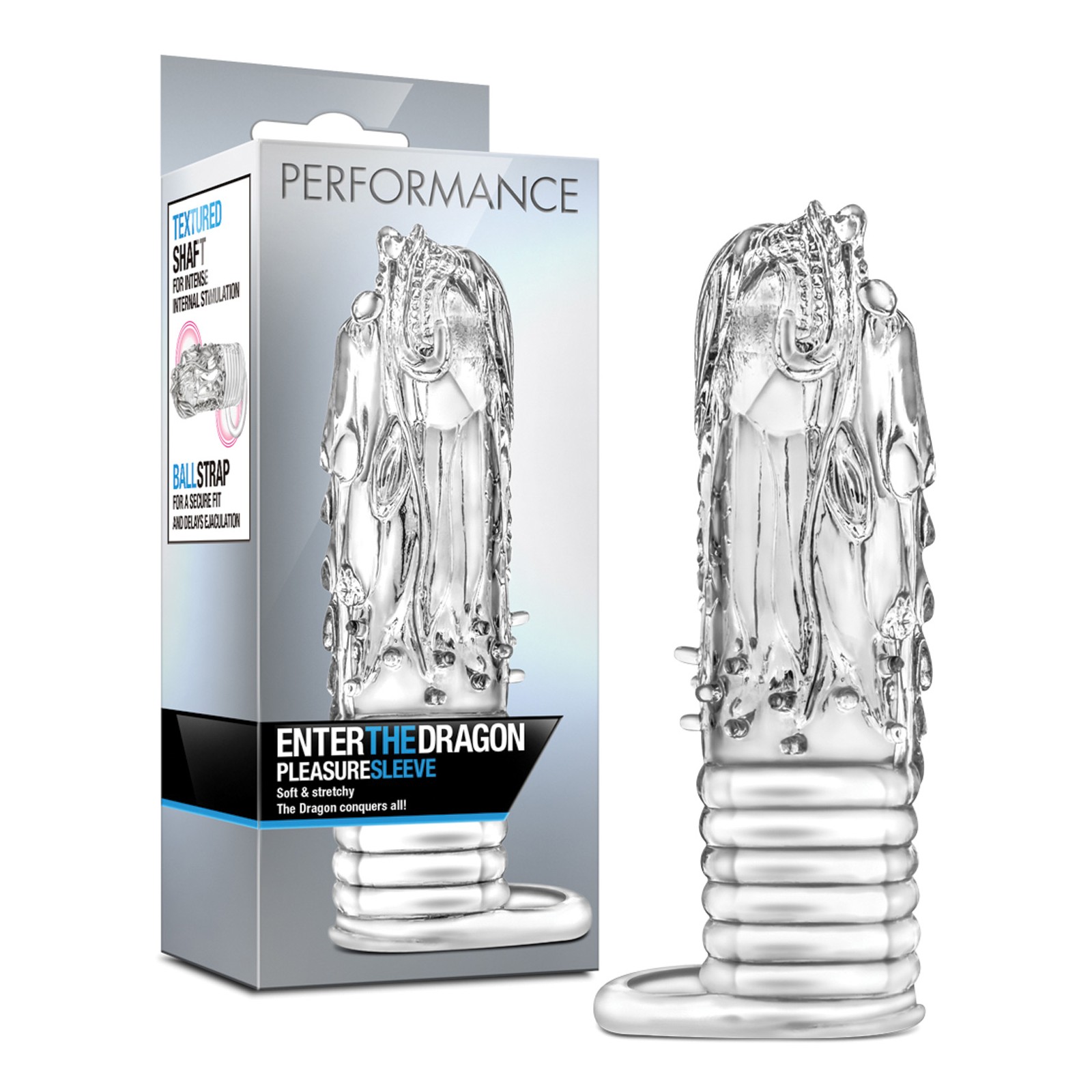 Blush Performance Enter the Dragon Sleeve - Clear