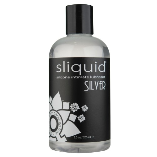 Sliquid Silver Silicone Lubricant - 8.5 oz - Glycerine & Paraben Free