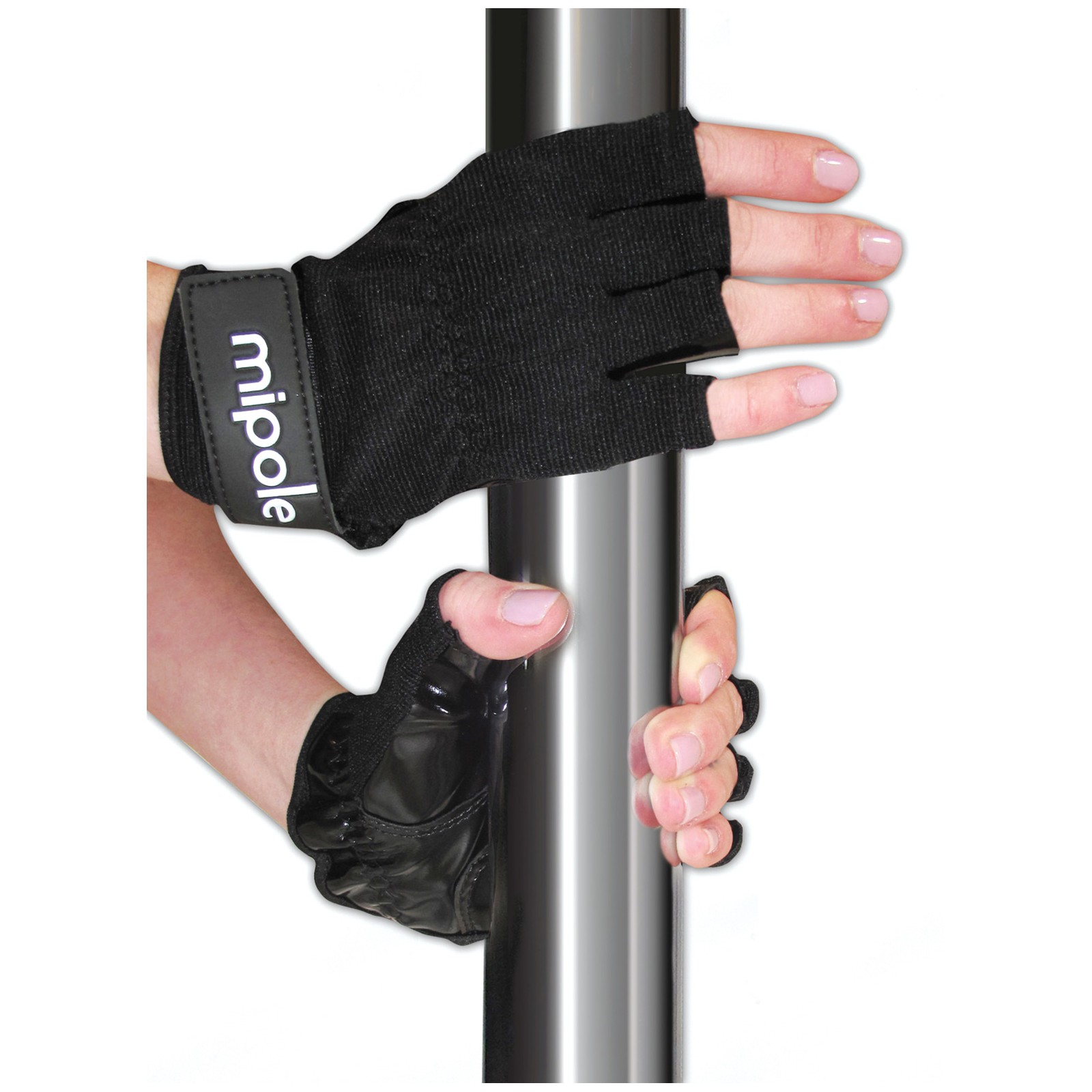 MiPole Dance Pole Gloves Black Small