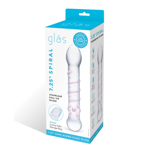 Glas Spiral Staircase Full Tip Glass Dildo