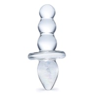 Glas Titus Beaded Glass Butt Plug