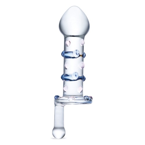 Dildo de Vidrio Candy Land Juicer para Placer Extremo