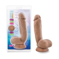 Dildo Blush Au Naturel Macho con Base de Succión