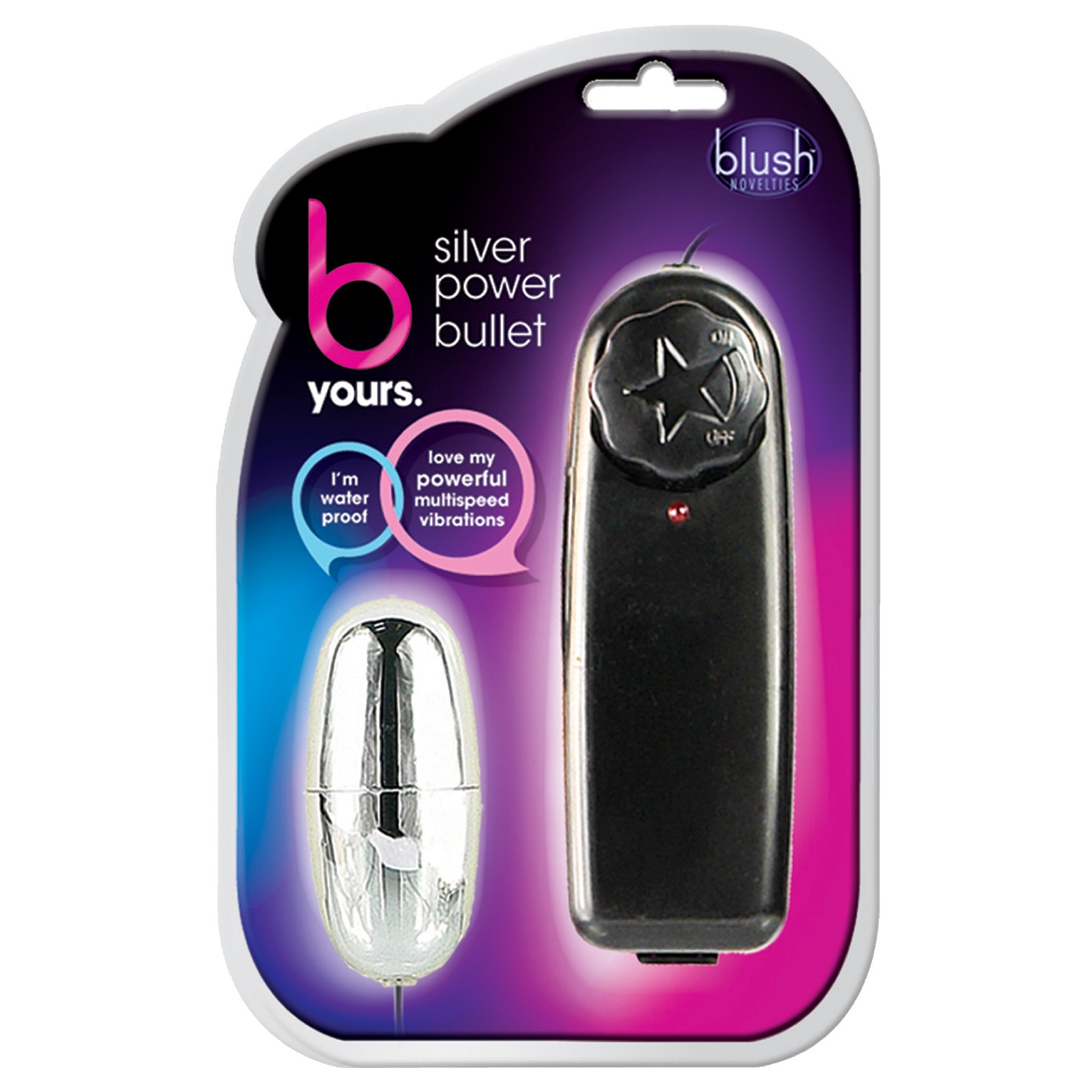 Blush B Yours Silver Power Bullet - Intense Stimulation