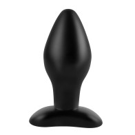 Large Black Silicone Anal Plug - Comfort and Pleasure