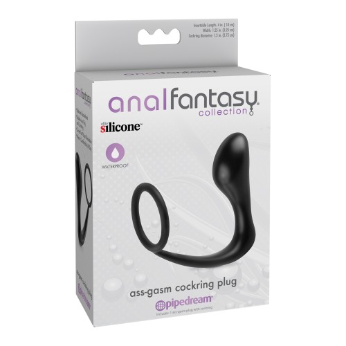 Plug Cockring Anal Fantasy Ass Gasm