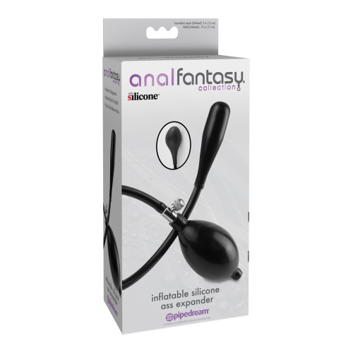 Anal Fantasy Inflatable Silicone Ass Expander Black