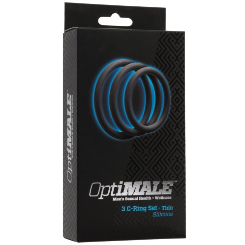 OptiMale Thin C Ring Kit - Slate