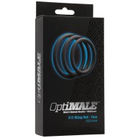 Kit de Anillos OptiMale Delgados - Pizarra