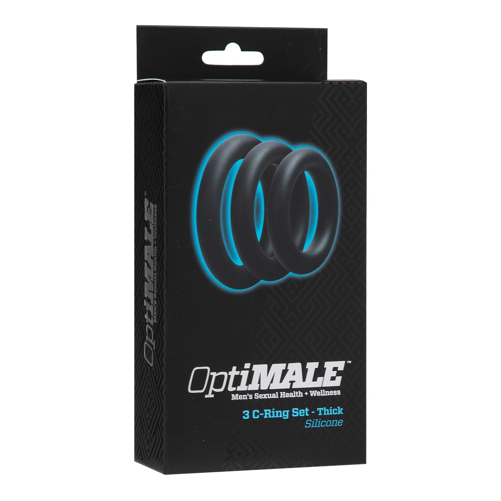 Kit de Anillos OptiMale C Grosor - Negro