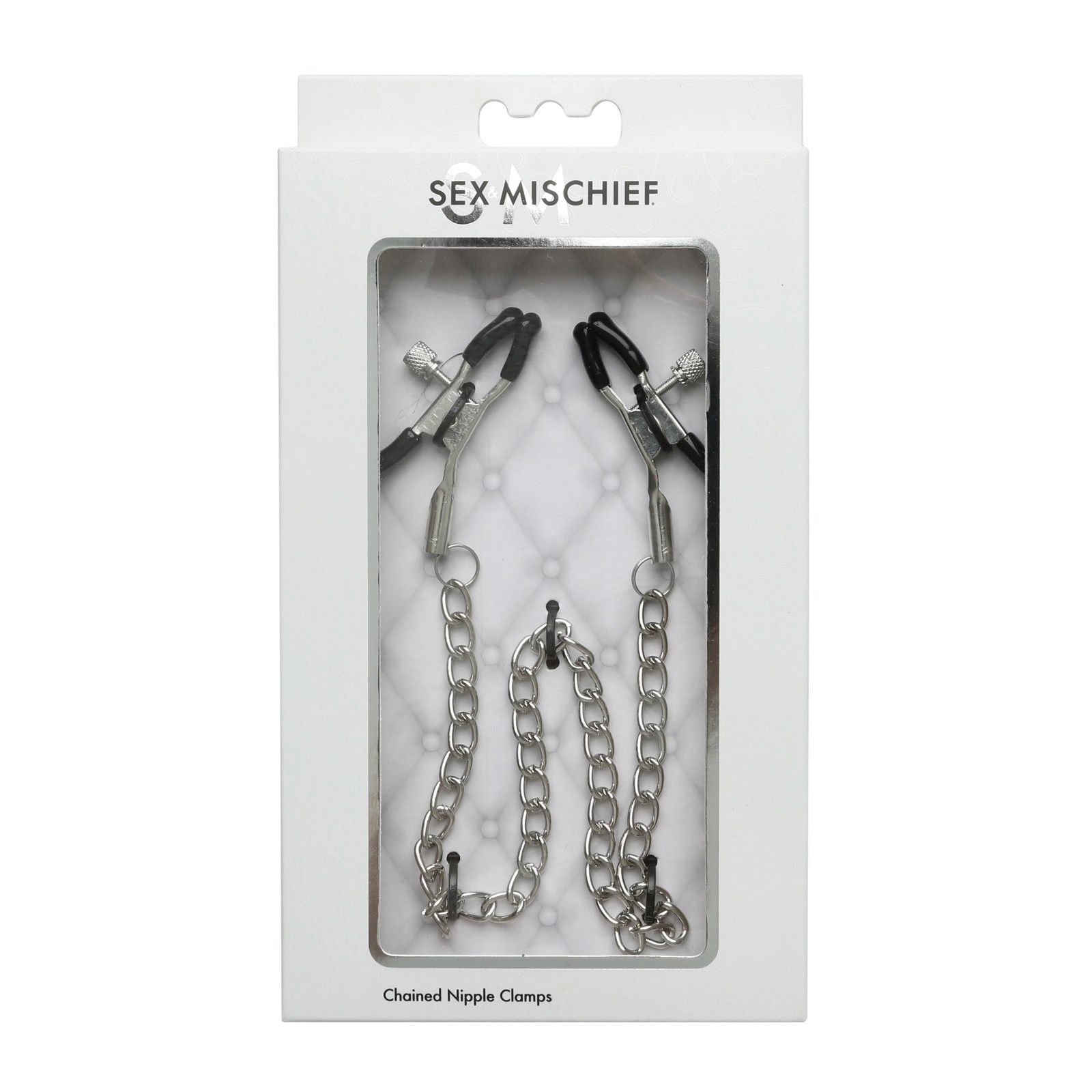 Sex & Mischief Chained Nipple Clamps | Fun Adult Toy