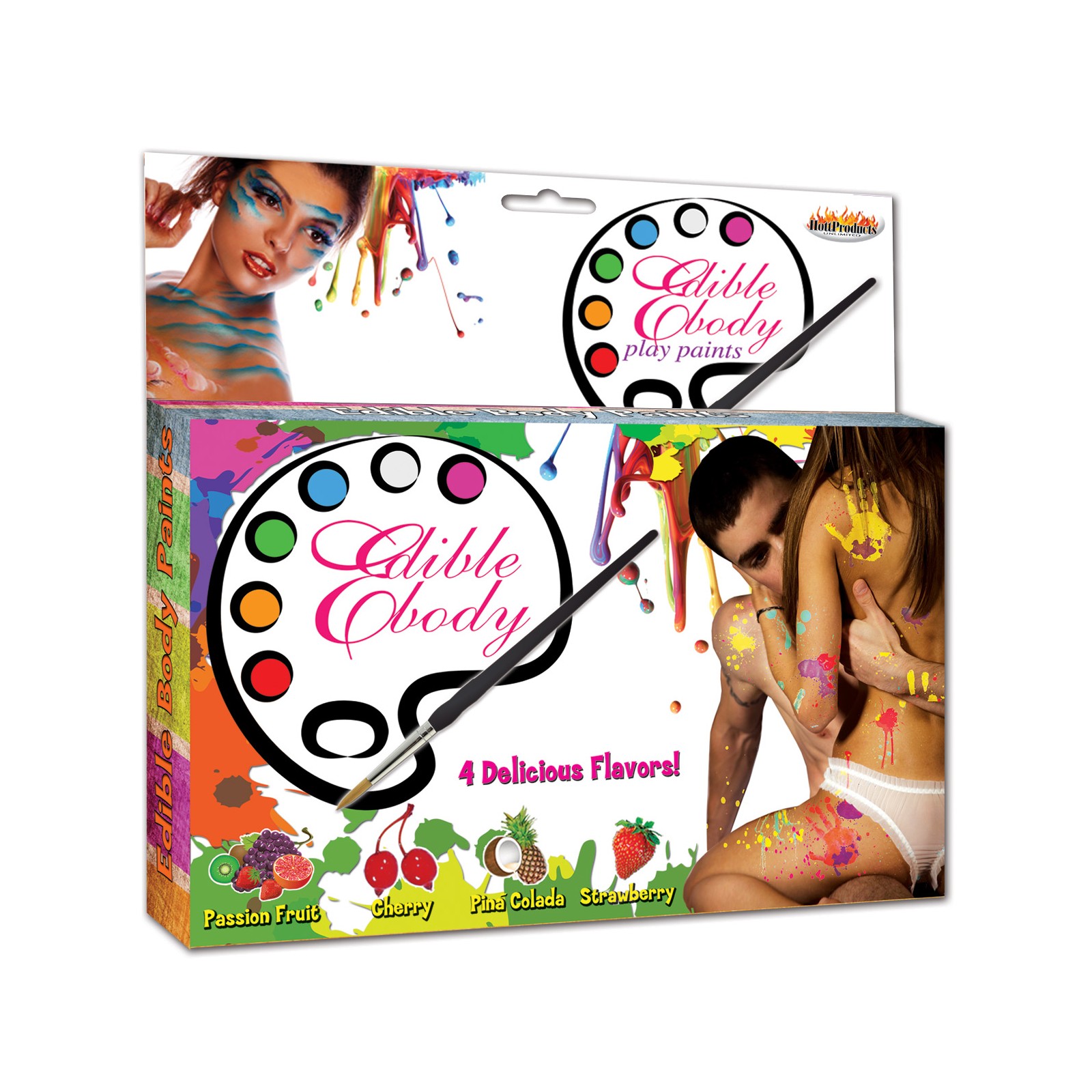 Edible Body Play Paints Kit