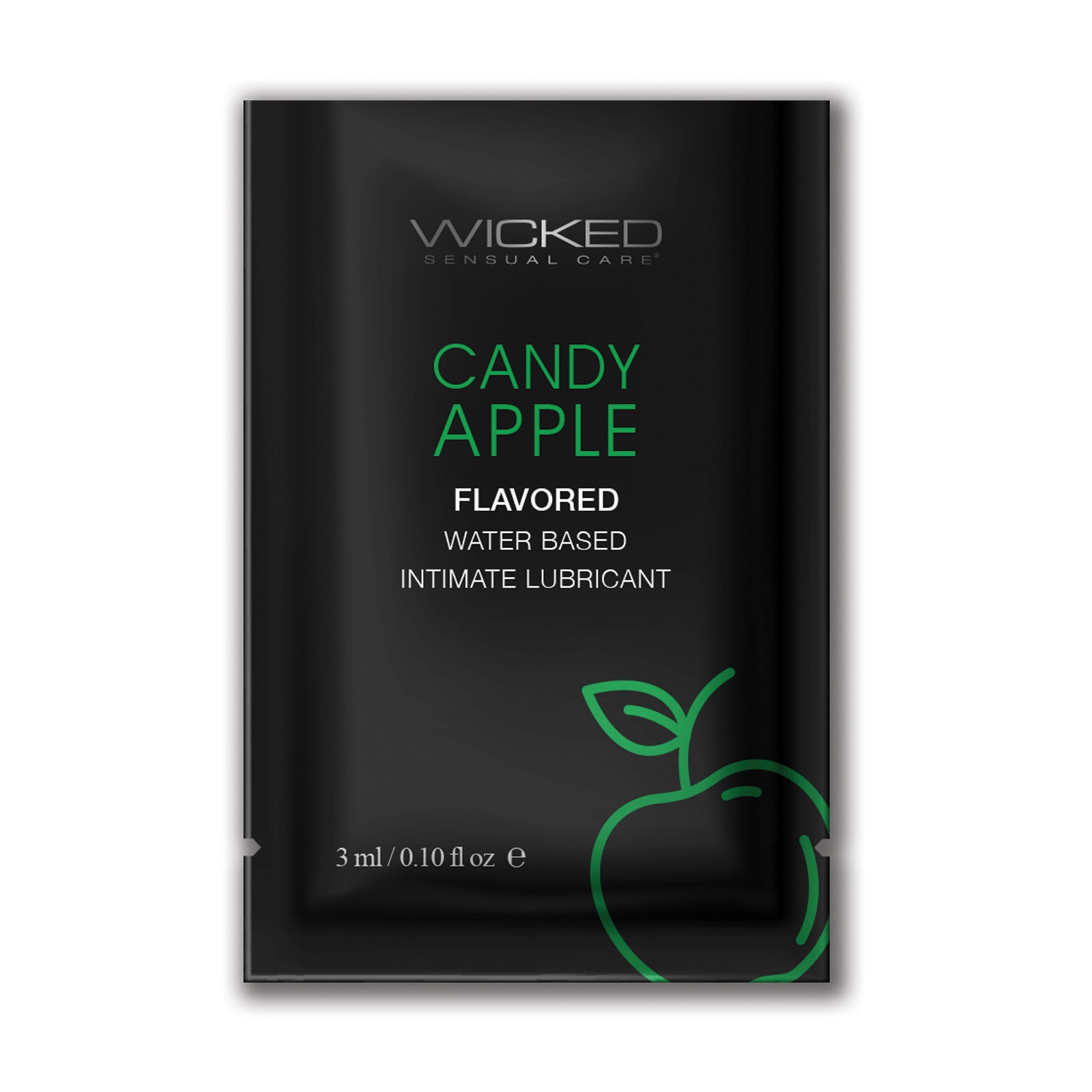 Wicked Sensual Care Lubricante Aqua Manzana de Caramelo para Placer