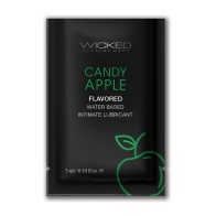 Wicked Sensual Care Lubricante Aqua Manzana de Caramelo para Placer