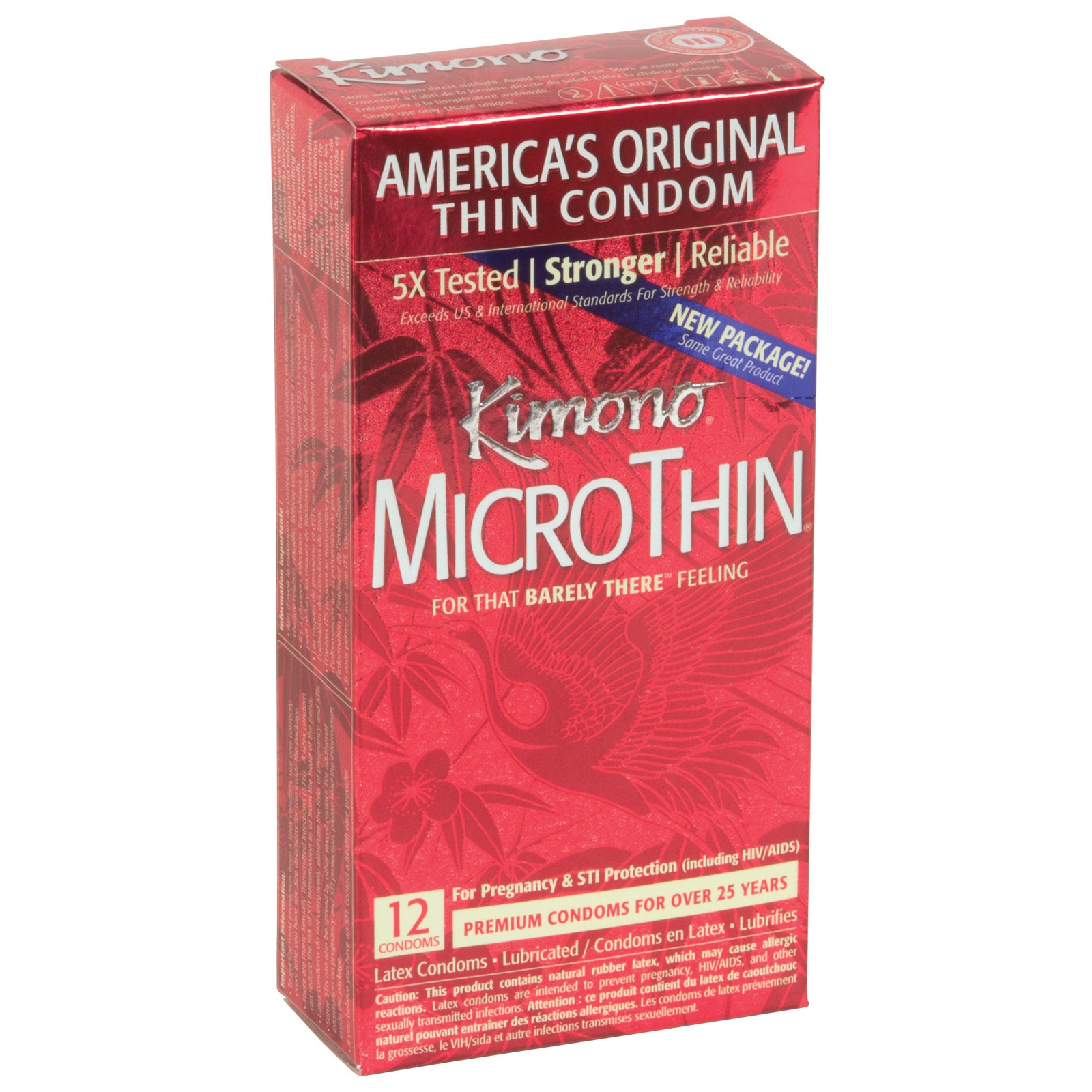 Caja de Condones Micro Thin Kimono - Calidad Premium