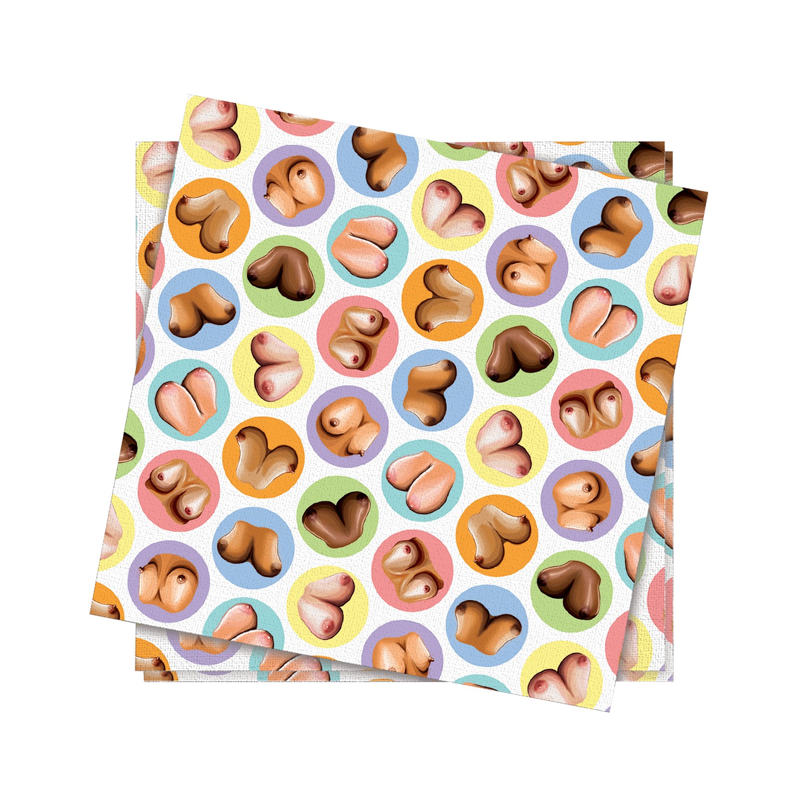 Mini-Boob Napkins Pack of 8