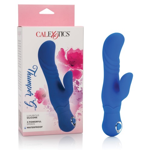 Blue Silicone Thumper G for G-Spot