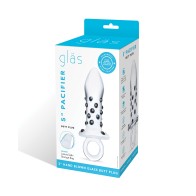 Plug Anal de Vidrio Pacifier para Placer Sensacional