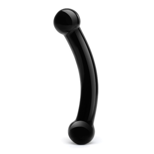 Dildo de Cristal Doble Bull Negro