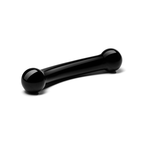 Glas Double Bull Black Glass Dildo