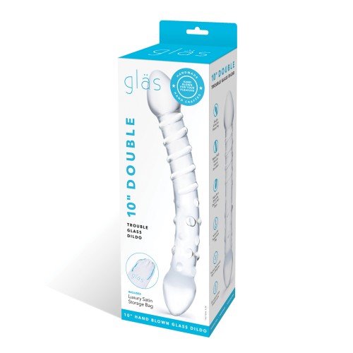 Glas Double Trouble Glass Dildo