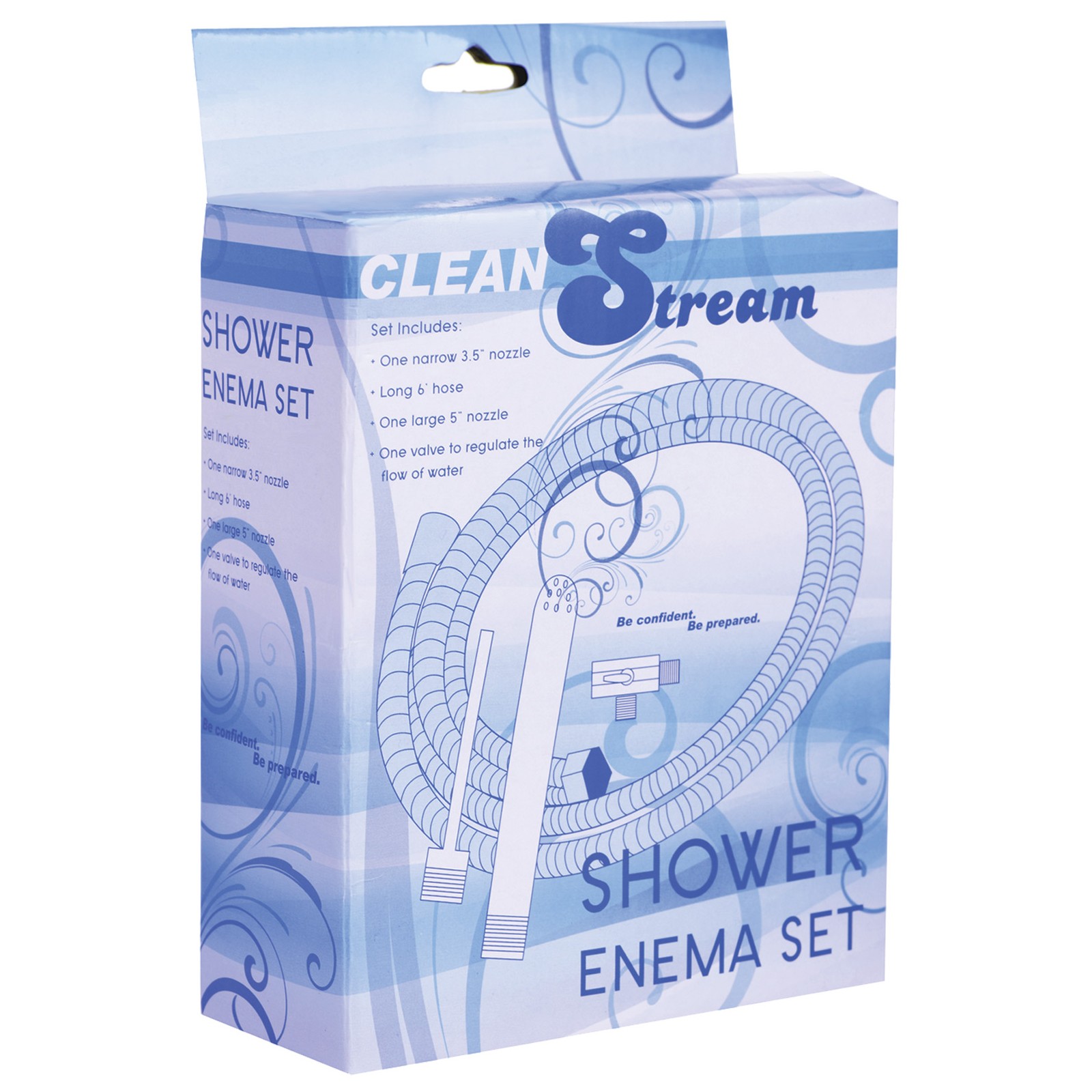 Sistema de Enema de Ducha Deluxe CleanStream Metal