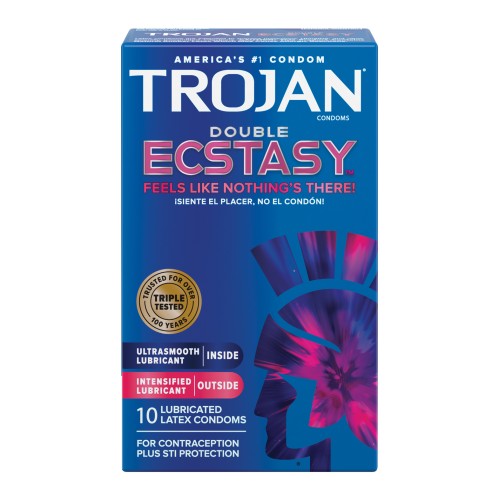 Condones Trojan Double Ecstasy