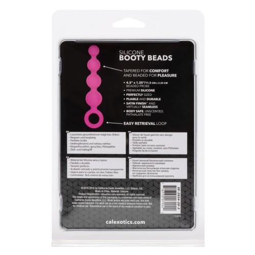 Calexotics Silicone Booty Beads for Anal Play