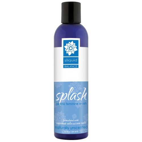 Gel de Limpieza Femenina Sliquid Splash 8.5 oz Sin Fragancia