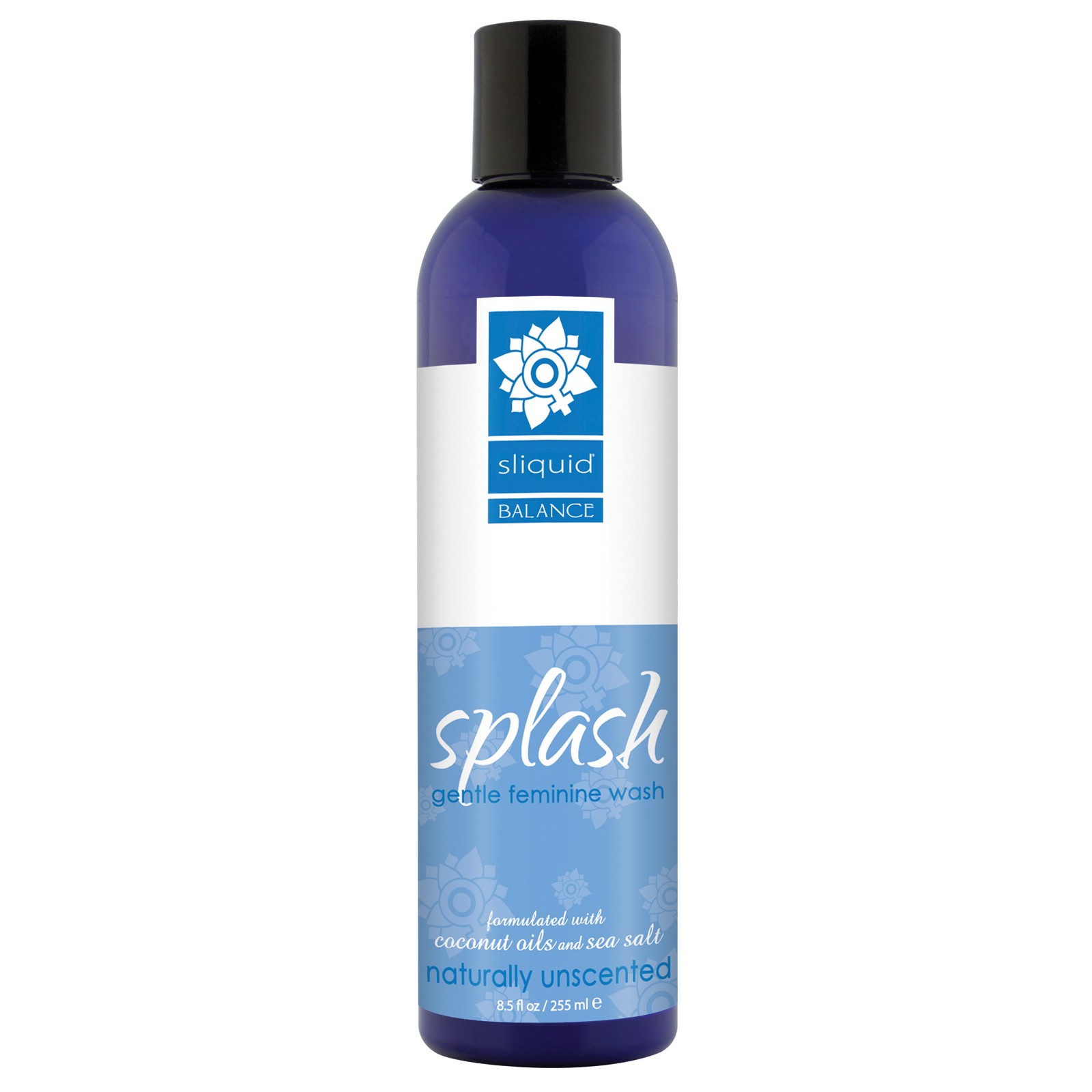 Gel de Limpieza Femenina Sliquid Splash 8.5 oz Sin Fragancia